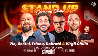 Stand-up Comedy cu Vio, Costel, Frîncu, Dobrotă - Virgil Ciulin la Club 99 | Show 2