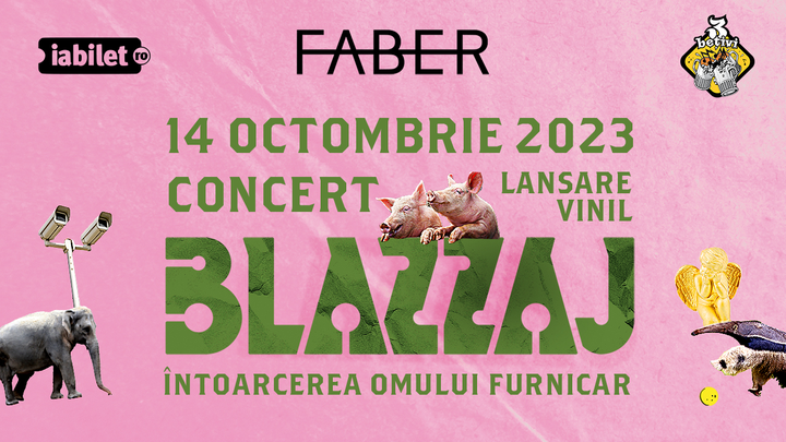 Timișoara: Concert Blazzaj - Lansare album ”Întoarcerea Omului Furnicar”