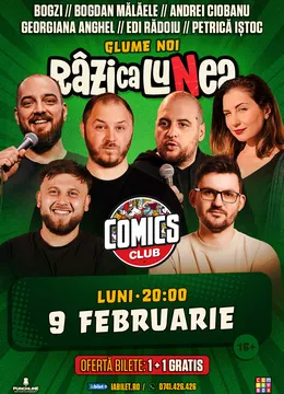 Stand-up Comedy Râzi ca luNea la ComicsClub!
