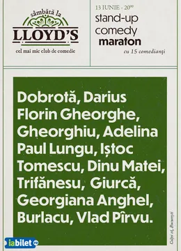 Lloyd's: Stand-up comedy Maraton