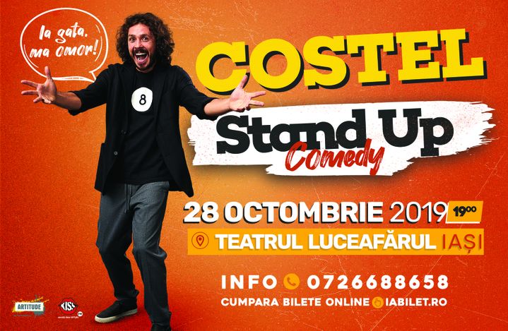 "Ia gata, ma omor!" Costel– Invitat Raul Gheba - Iași