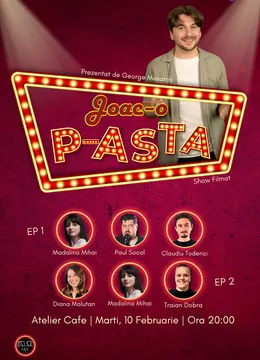 Cluj-Napoca: Joac-o P-asta cu George Mesaroș, Mădălina Mihai, Paul Socol, Claudiu Toderici, Diana Măluțan și Traian Dobra