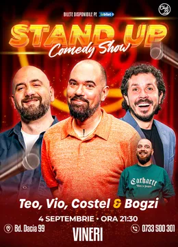 Stand-up Comedy cu Teo, Vio, Costel & Bogzi la Club 99 | Show 2