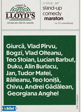 Lloyd's: Stand-up comedy Maraton