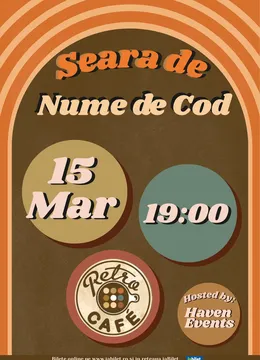 Iasi: "Nume de Cod" Seara de joc