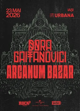Iasi: Dora Gaitanovici • “Arcanum Bazar” • Lansare de album