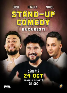 Stand-Up Comedy cu Drăcea, Cîrje și Moise