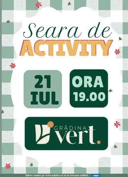 Iaşi: Seara de Activity