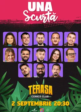 UNA SCURTĂ - Două Episoade pe Terasa ComicsClub!