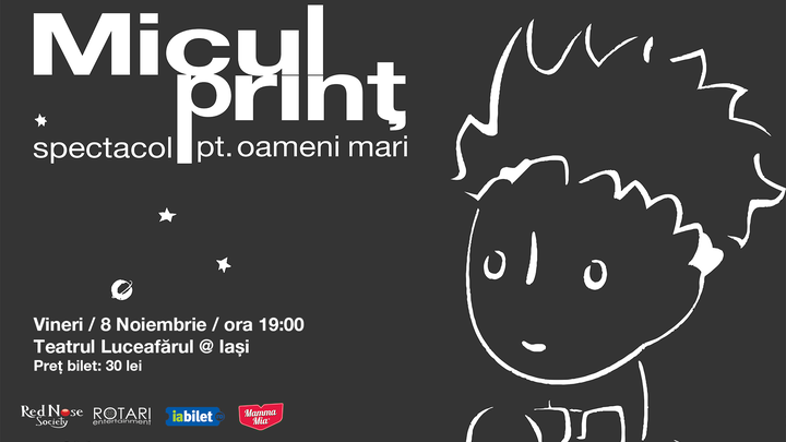 Iasi: Micul Print - Spectacol pentru oameni mari