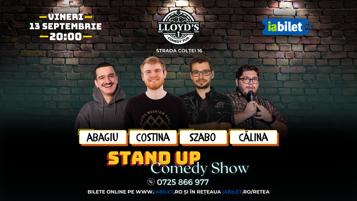 Stand-up Comedy cu Costina, Szabo, Abagiu & Călina