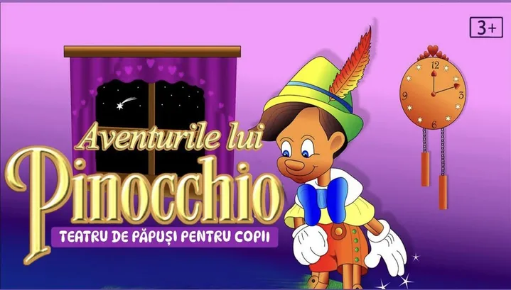 Aventurile lui Pinocchio - teatru pentru copii @ Hanu’ lui Manuc