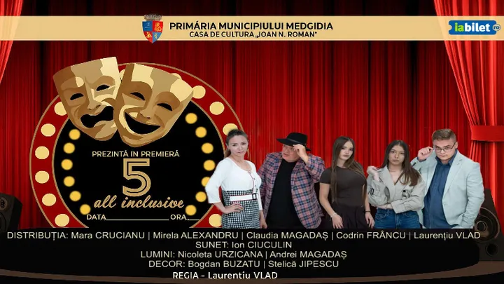 Brașov: 5 All inclusive - "Am-Actor" - Festivalul National de teatru pentru amatori