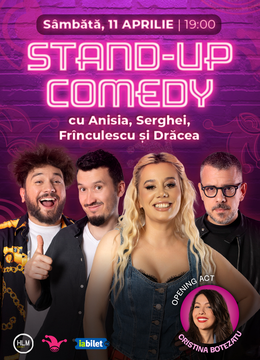 The Fool: Stand-up comedy cu Anisia, Serghei, Drăcea și Frînculescu