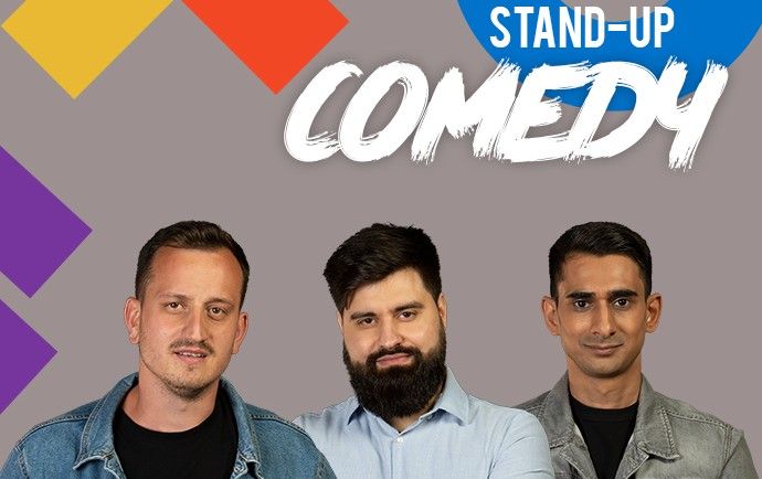 Stand up comedy cu Mane Voicu, Florin Gheorge si Geo Adrian