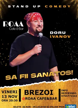 Brezoi: Stand-up comedy cu iVanov