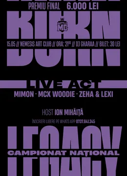 Timisoara: Born Legacy - Campionatul National