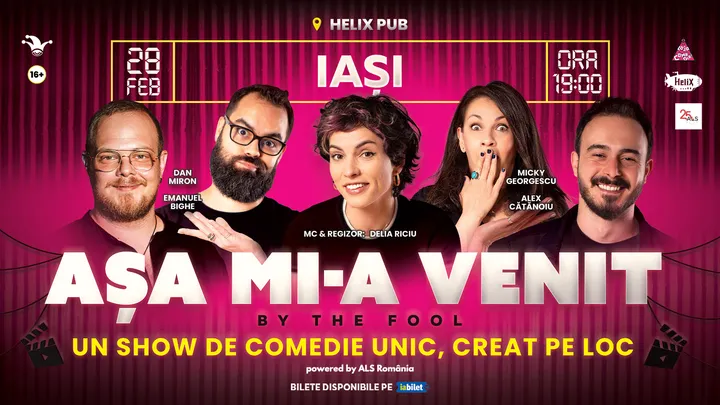 Iasi: Așa mi-a venit! | Show de comedie on the spot