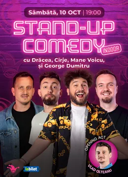 The Fool: Stand-up comedy cu Mane Voicu, Drăcea, Cîrje și George Dumitru