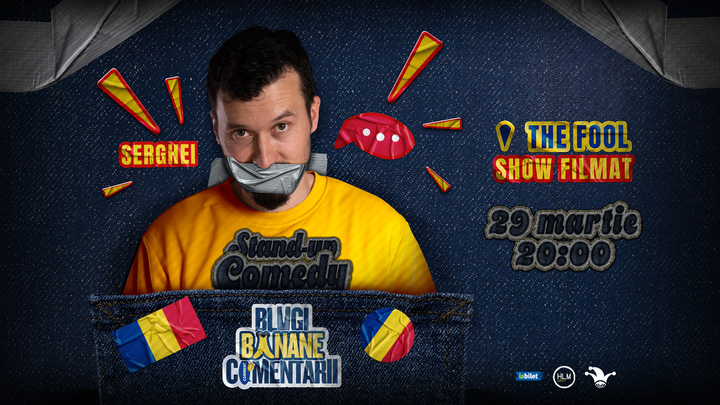 The Fool: Stand-up politic cu Serghei - Blugi, banane, comentarii… - LATE SHOW