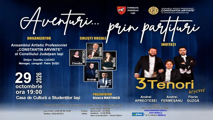 Iasi: Aventuri...prin partituri