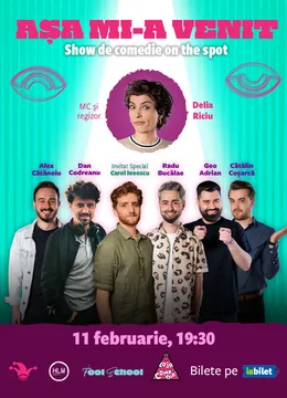 The Fool: Așa mi-a venit! | Show de comedie on the spot