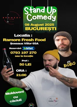 Stand-up Comedy Show cu Ionut Tiganescu si Adi Bobo