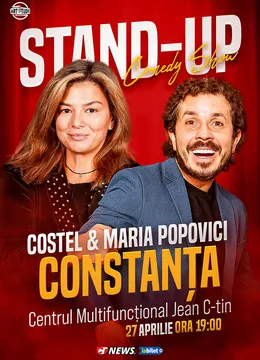 Constanța: Costel și Maria Popovici - Stand Up Comedy Show