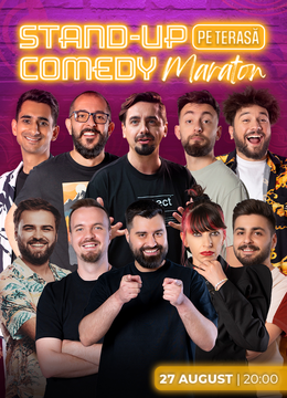 The Fool: Stand-up comedy Maraton pe terasă cu: Natanticu, Gherghe, Cîrje, Drăcea, Florin Gheorghe, Geo Adrian, Teodora Nedelcu, George Dumitru, Edi Vacariu și Gabriel Dumitriu