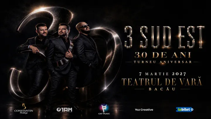 Bacau: 3 Sud Est - 30 de ani | Concert aniversar