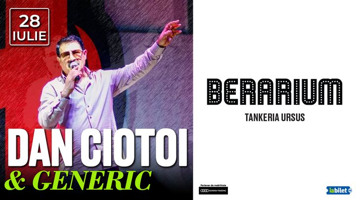 Iași: Concert Dan Ciotoi si Formatia Generic