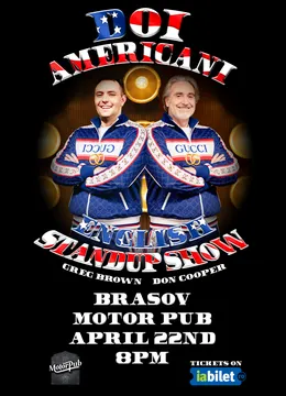 Brasov: Doi Americani English Standup Show