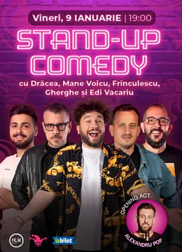 The Fool: Stand-up comedy cu Drăcea, Mane Voicu, Frînculescu, Gherghe și Edi Vacariu