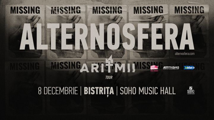 Bistrita: Alternosfera - Turneu lansare single "Aritmii"