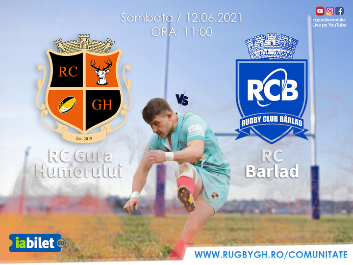 ACS Rugby Club Gura Humorului - RC Barlad/  RUGBY DNS 2021