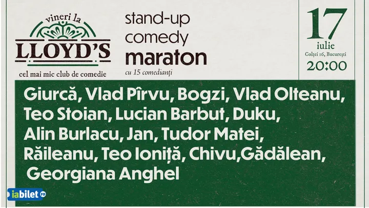 Lloyd's: Stand-up comedy Maraton