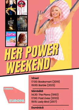 Her power cinema weekend – Voci feminine, forță fragilă și povești care ard