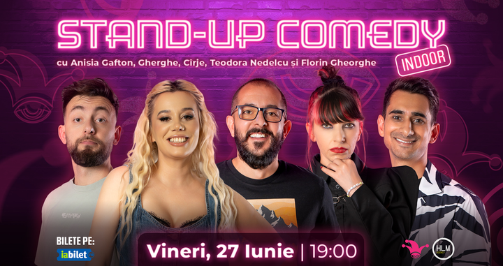 The Fool: Stand-up comedy cu Anisia, Teodora Nedelcu, Cîrje, Gherghe și Florin Gheorghe