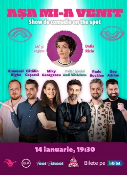 The Fool: Așa mi-a venit! | Show de comedie on the spot