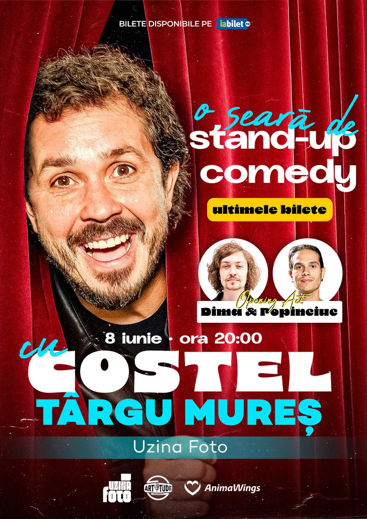 Targu Mures: O seară de stand up comedy cu Costel | Comedy Show