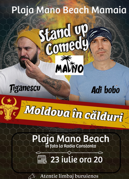 Mamaia: Stand-up comedy cu Tiganescu și Adi Bobo