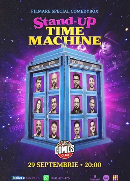 Filmare Stand-up Time Machine la ComicsClub!