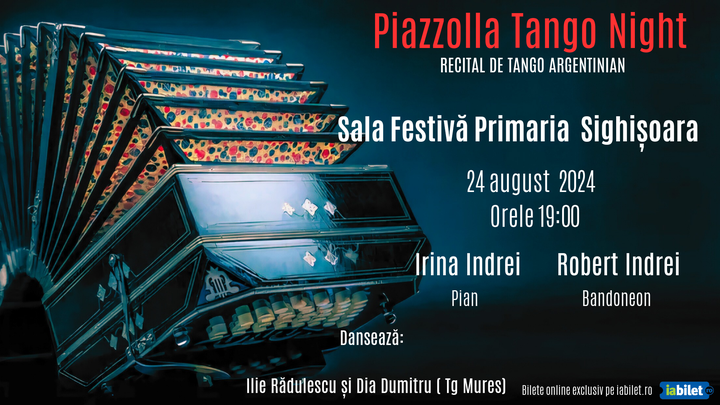 Sighișoara: Piazzolla Tango Night (Spectacol de Tango Argentinian)
