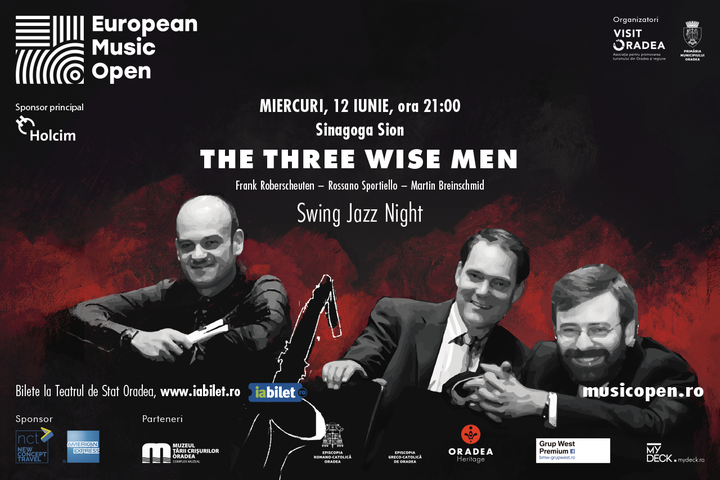 Oradea: Swing Jazz Night - „THE THREE WISE MEN”