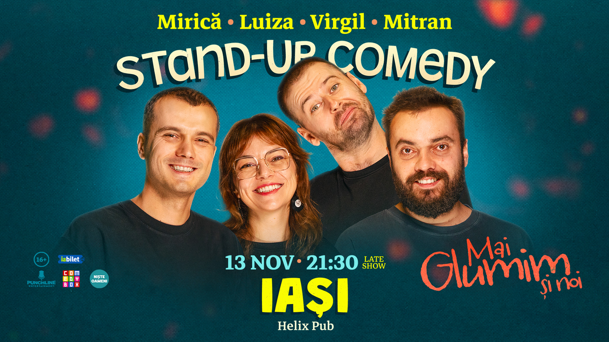 Stand-up comedy cu Mirică, Ioana Luiza, Virgil Ciulin și Mitran | Mai glumim și noi (SHOW 2)