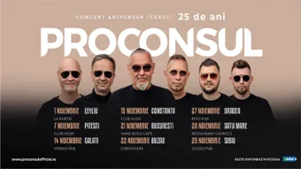Turneu Proconsul - Concert Aniversar ”Cerul” 25 de ani