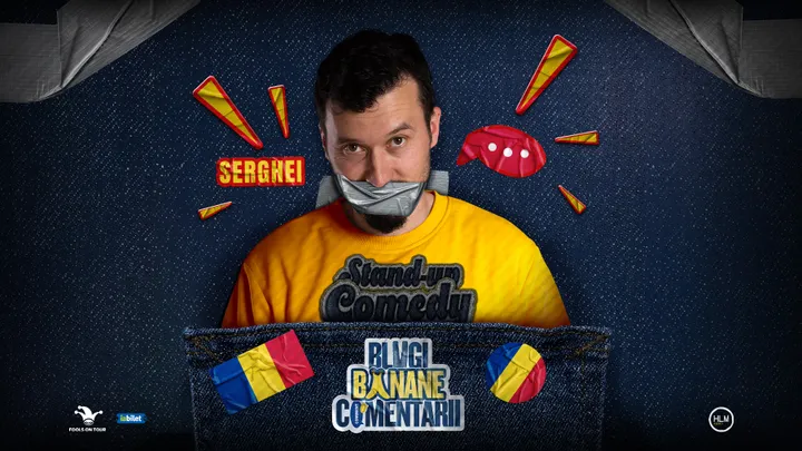 Stand-Up politic cu SERGHEI - "Blugi, banane, comentarii"