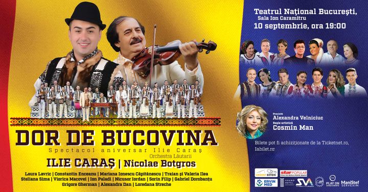 Dor de Bucovina - Concert Aniversar Ilie Caraș