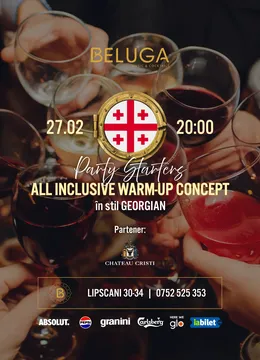 Beluga Party Starters - în stil Georgian