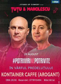 Intorsatura Buzaului: Stand-up Comedy - Dan Tutu si Cristi Manolescu